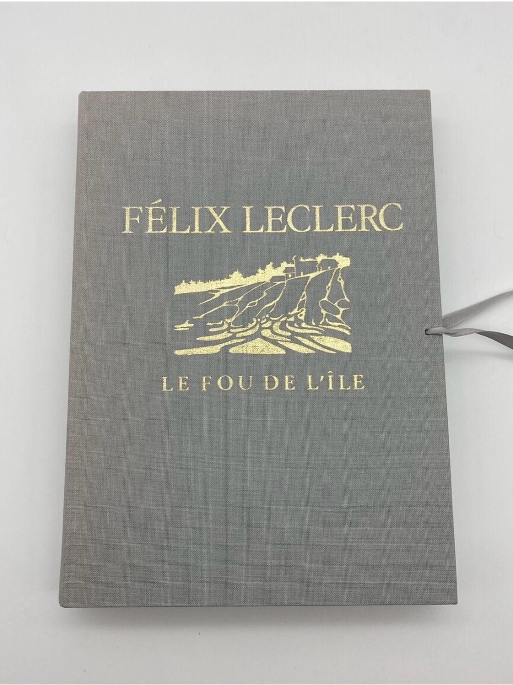 Félix Leclerc Le Fou de l'île Livre Édition Limitée 2453/5000 Vintage Book 1989